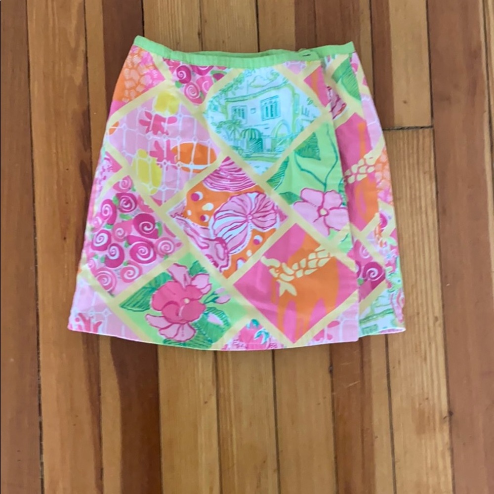 Lilly Pulitzer Wrap Skirt
